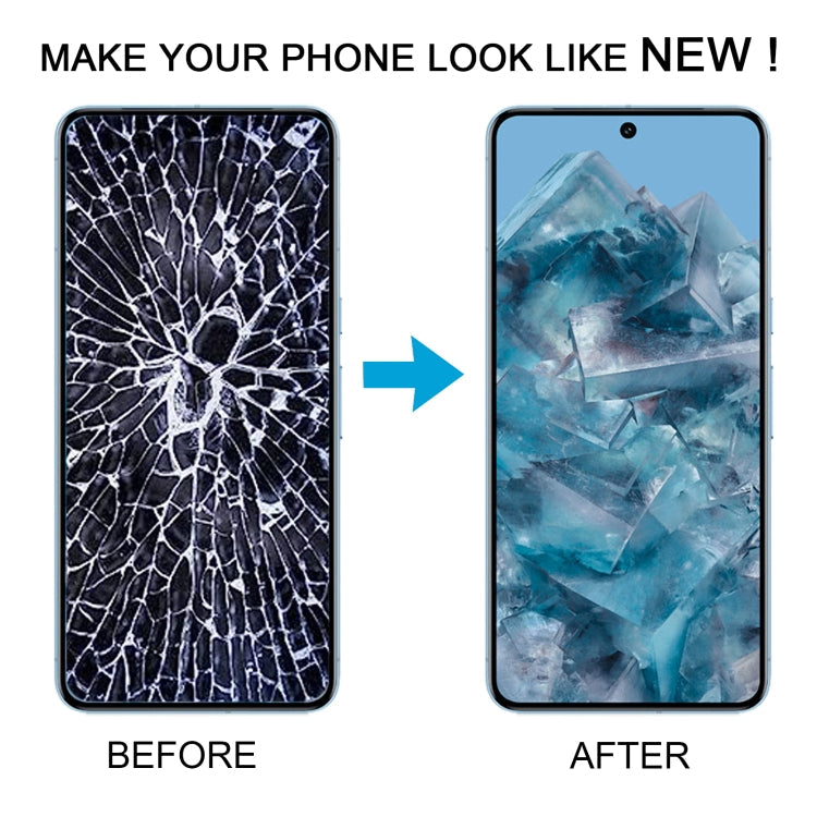 For Google Pixel 8 Pro GC3VE G1MNW Original AMOLED LCD Screen Digitizer Full Assembly with Frame/Fingerprint Sensor Flex Cable