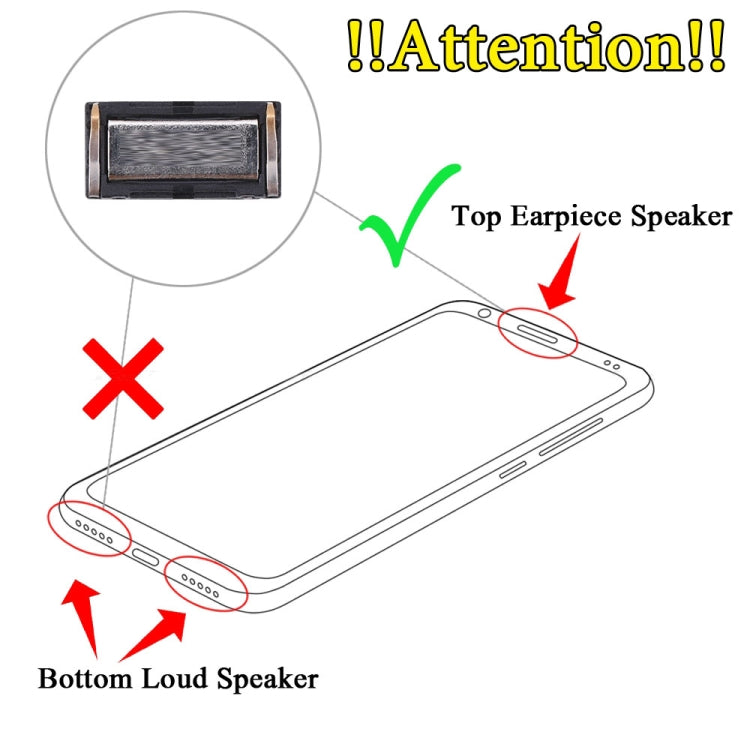 10 PCS Earpiece Speaker for Nokia 3.2, For Nokia 3.2