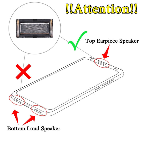 10 PCS Earpiece Speaker for Nokia 3.2, For Nokia 3.2