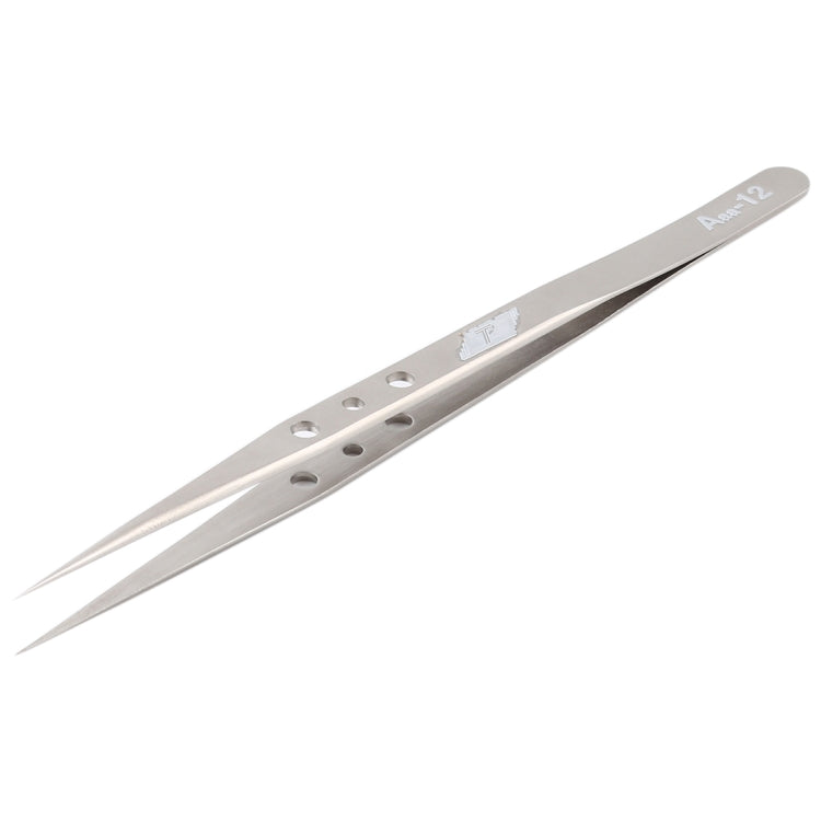 Aaa-12 Precision Repair Tweezers Long Pointed Stainless Steel, Aaa-12