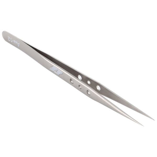 Aaa-12 Precision Repair Tweezers Long Pointed Stainless Steel, Aaa-12