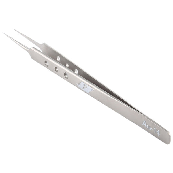 Aaa-14 Precision Repair Tweezers Long Pointed Stainless Steel, Aaa-14