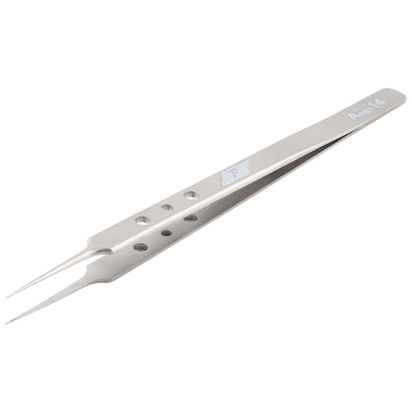 Aaa-14 Precision Repair Tweezers Long Pointed Stainless Steel, Aaa-14