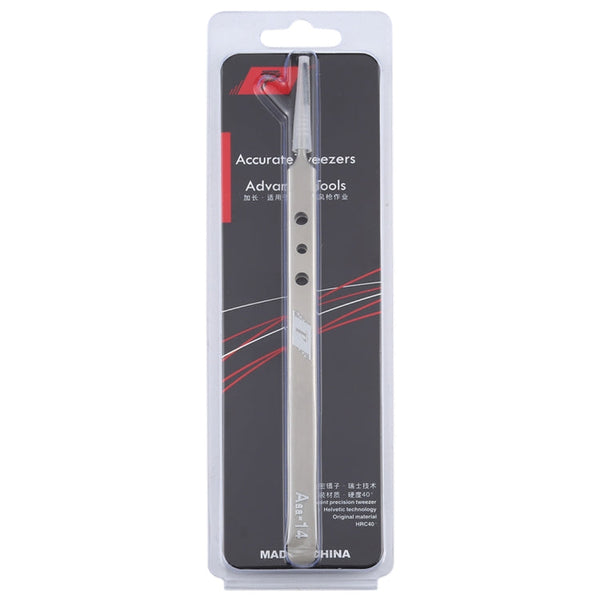 Aaa-14 Precision Repair Tweezers Long Pointed Stainless Steel, Aaa-14