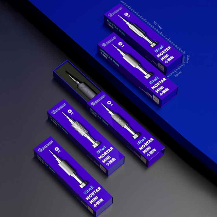 MECHANIC Mortar Mini iShell Five Star 0.8mm Phone Repair Precision Screwdriver, Five Star 0.8