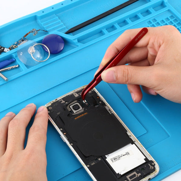 MECHANIC AK-KING15 Curved Tweezers High Tenacity Durable Tweezers, MECHANIC AK-KING15