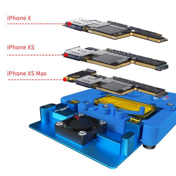 AIXUN iHeater Double Layers Board Pre-heating Soldering Rework Station for iPhone X-12, US Plug, AIXUN iHeater