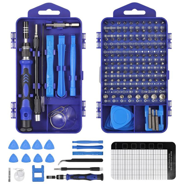 122 in 1 Precision Magnetic Screwdriver Kit