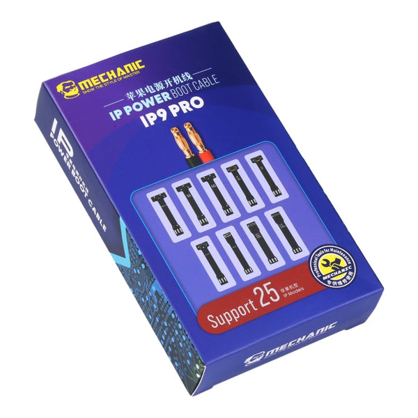 Mechanic iP9 PRO Power Boot Battery Test Cable For iPhone 5-12 Pro Max / iPad Mini