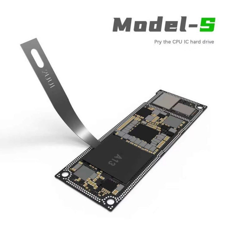 2UUL 5 in 1 PCB Clean Multifunctional Motherboard BGA Chip Glue Cleaning Scraping Pry Knife, 2UUL 5 in 1