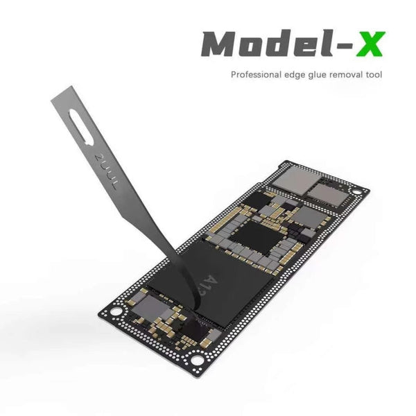 2UUL 5 in 1 PCB Clean Multifunctional Motherboard BGA Chip Glue Cleaning Scraping Pry Knife, 2UUL 5 in 1