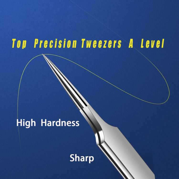 Aaa-14 Stainless Steel Ultra Fine High Hardness Tenacity Durable Tweezers
