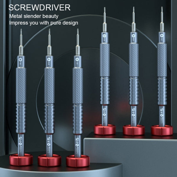 MECHANIC&XILI META Y 6 in 1 Alloy Magnetic Screwdriver Set for Mobile Phone Repair