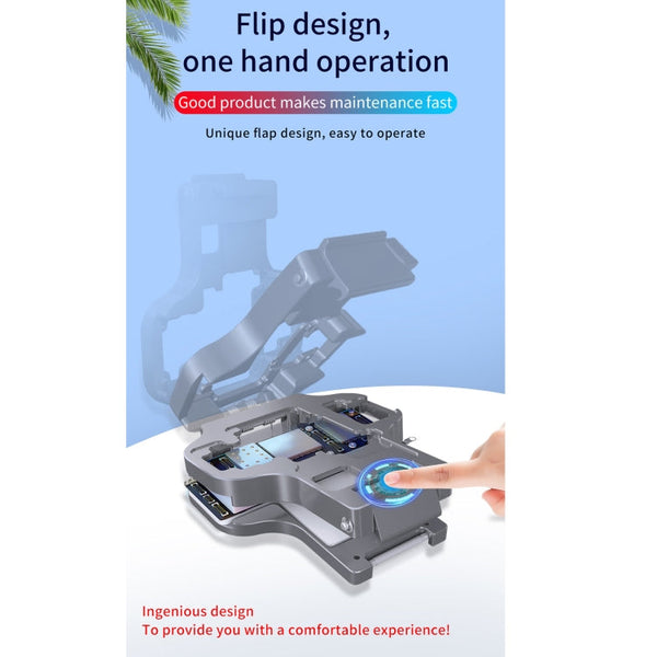 Aixun FC3-11 Mainboard Layered Testing Fixture for iPhone 11/11 Pro/11Pro Max, Aixun FC3-11