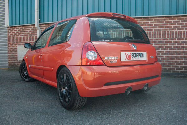 Scorpion Renault Clio MK2 182 (2003-06) Cat-Back System