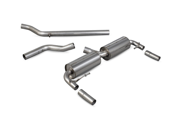 Scorpion Renault Clio MK3 RS 200 (2009-12) Cat-Back Exhaust - Uses OE Tailpipes