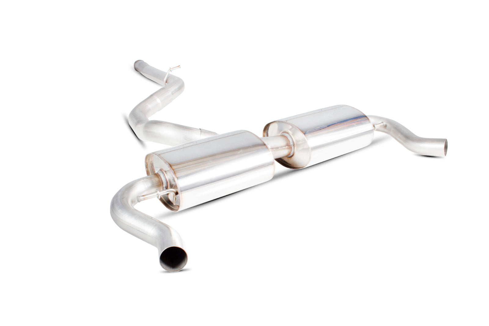 Scorpion Renault Clio MK4 RS 200 1.6L EDC (2013-15) Non-Resonated Cat-Back Exhaust - SRNS026