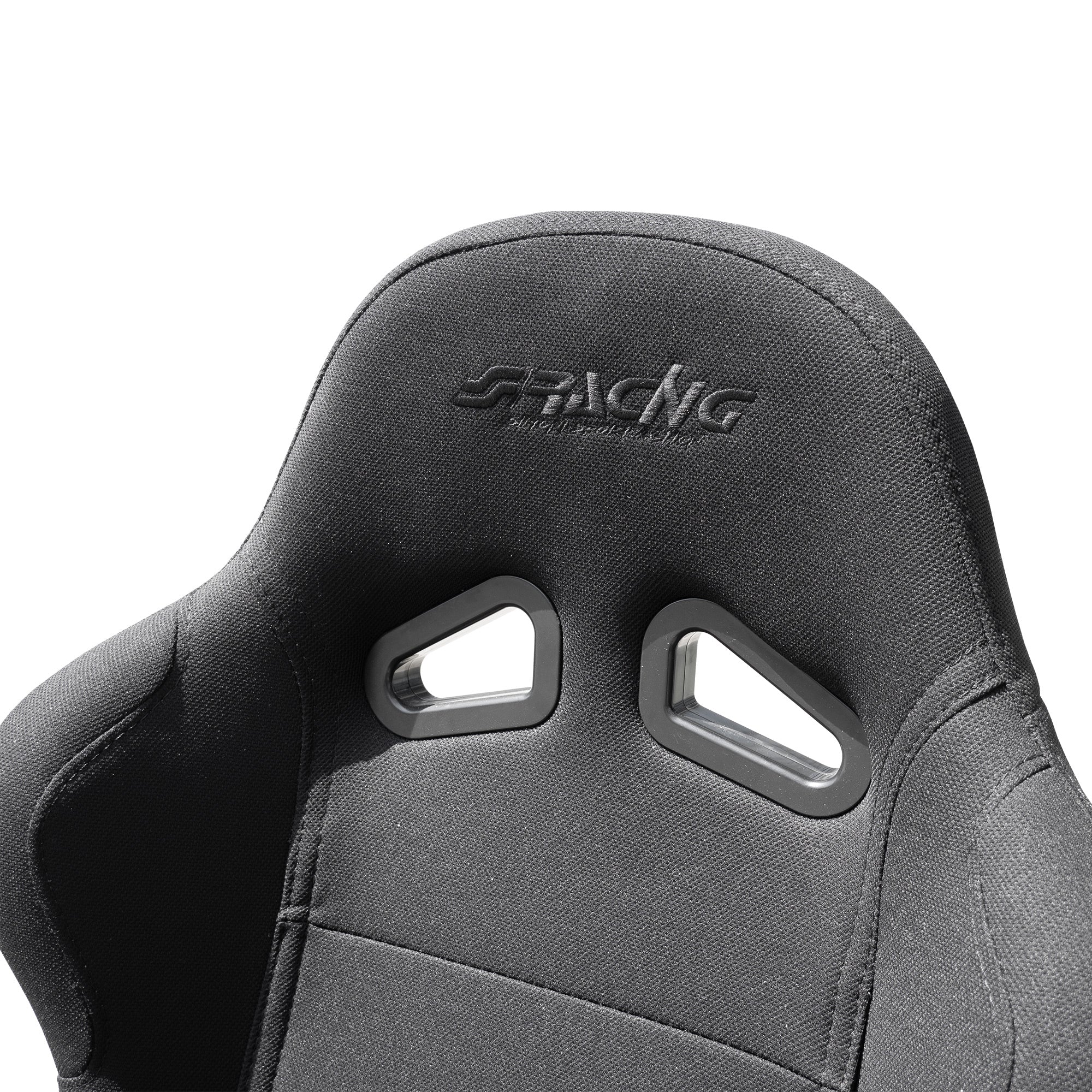 Simoni Racing SRS/10 Max Universal Sports Bucket Seat x1 Individual Hardwearing Textile Fabric Black Edition