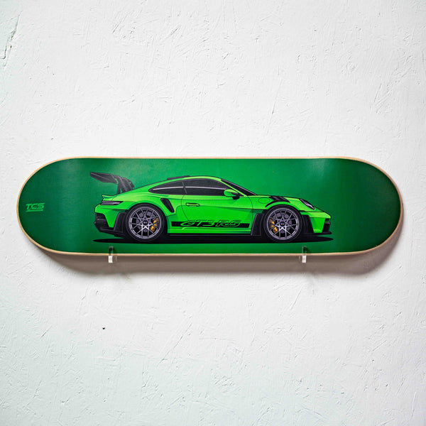 Porsche 911 GT3 RS Skate Deck Wall Art