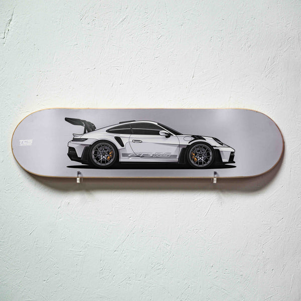 Porsche 911 GT3 RS Skate Deck Wall Art