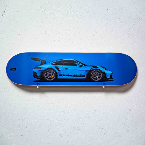 Porsche 911 GT3 RS Skate Deck Wall Art