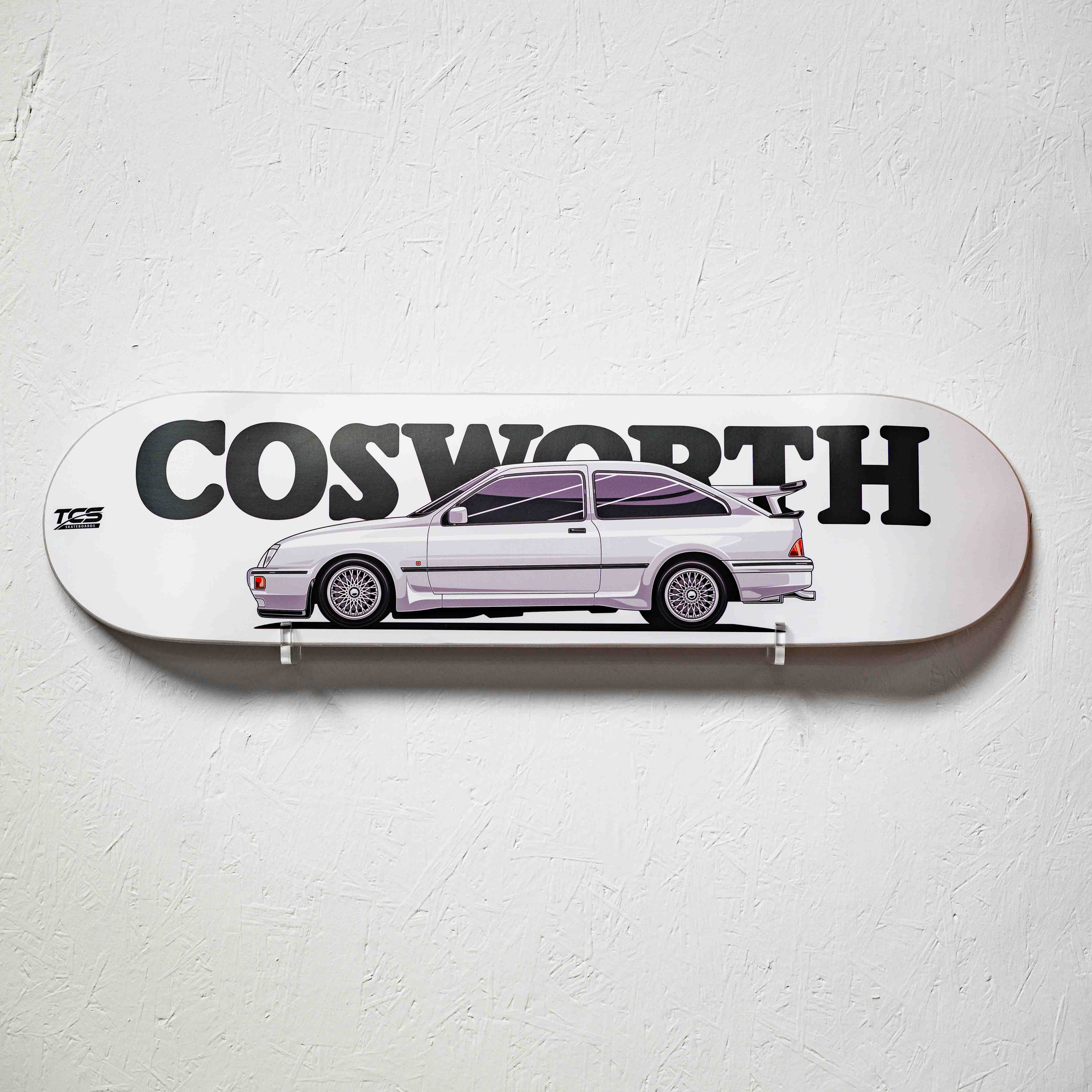 Ford Sierra Cosworth RS500 Skateboard Wall Art