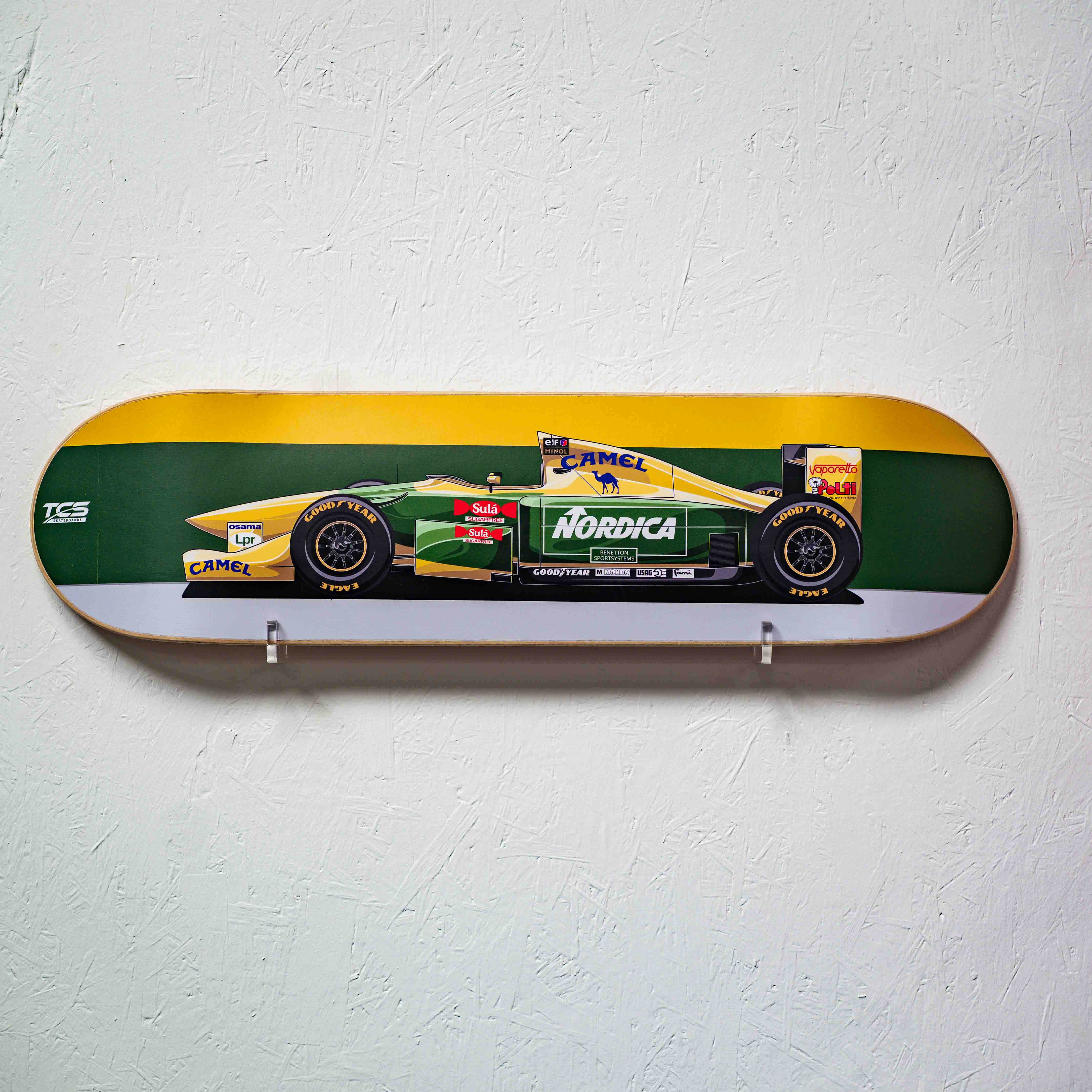 Formula 1 1974 Peterson Lotus F1 Skate Deck Wall Art