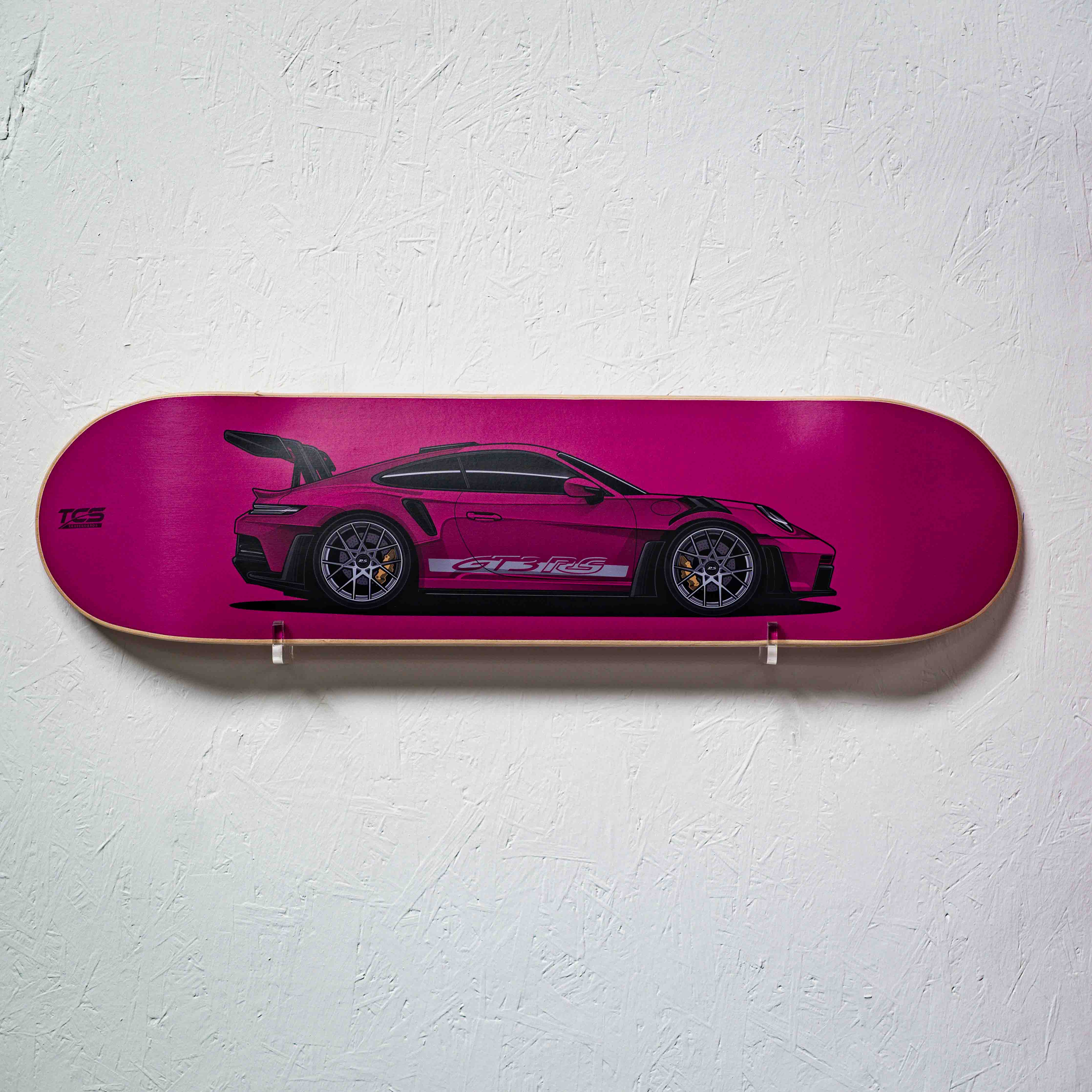 Porsche 911 GT3 RS Skate Deck Wall Art