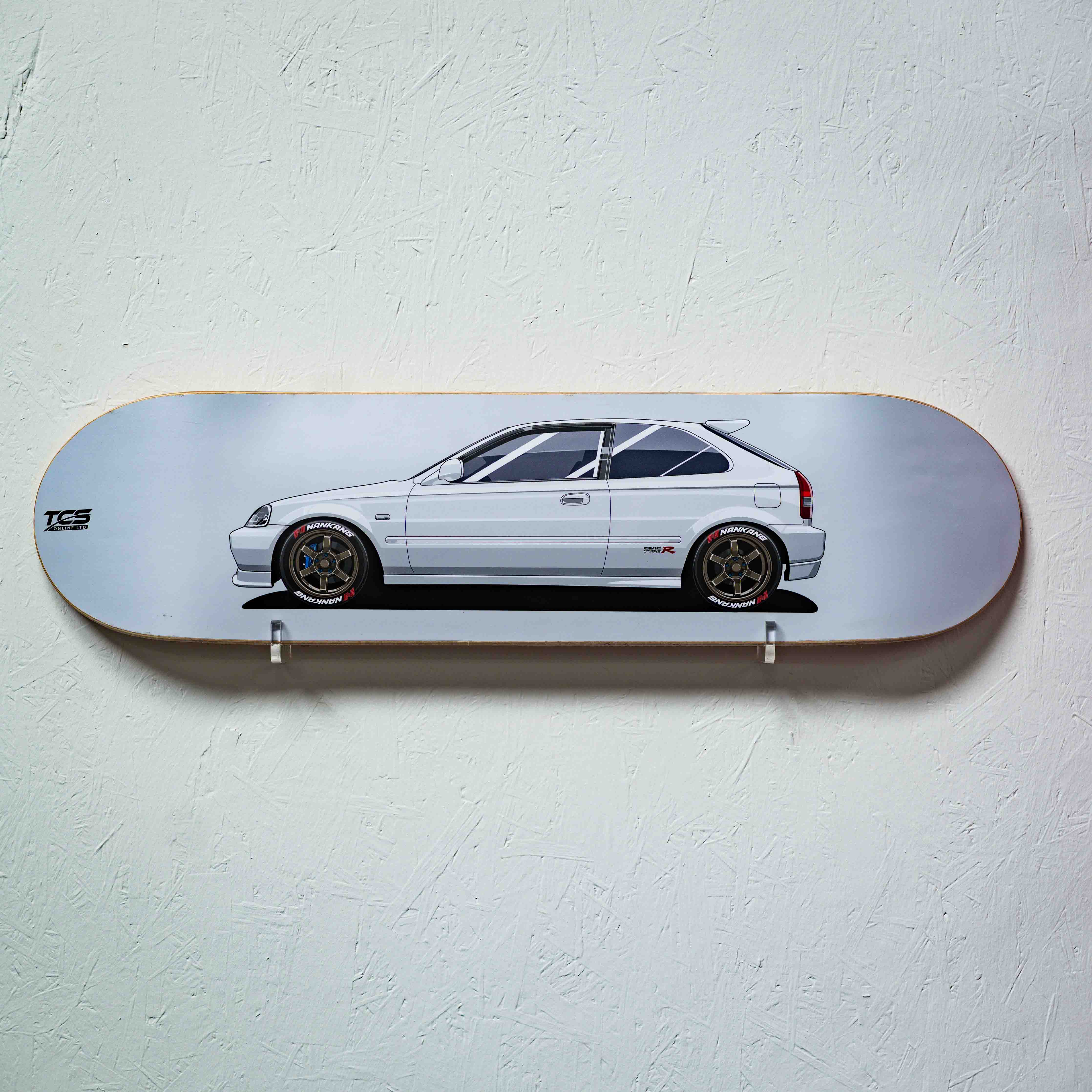 Honda Civic Type R (EK9) Skate Deck Wall Art