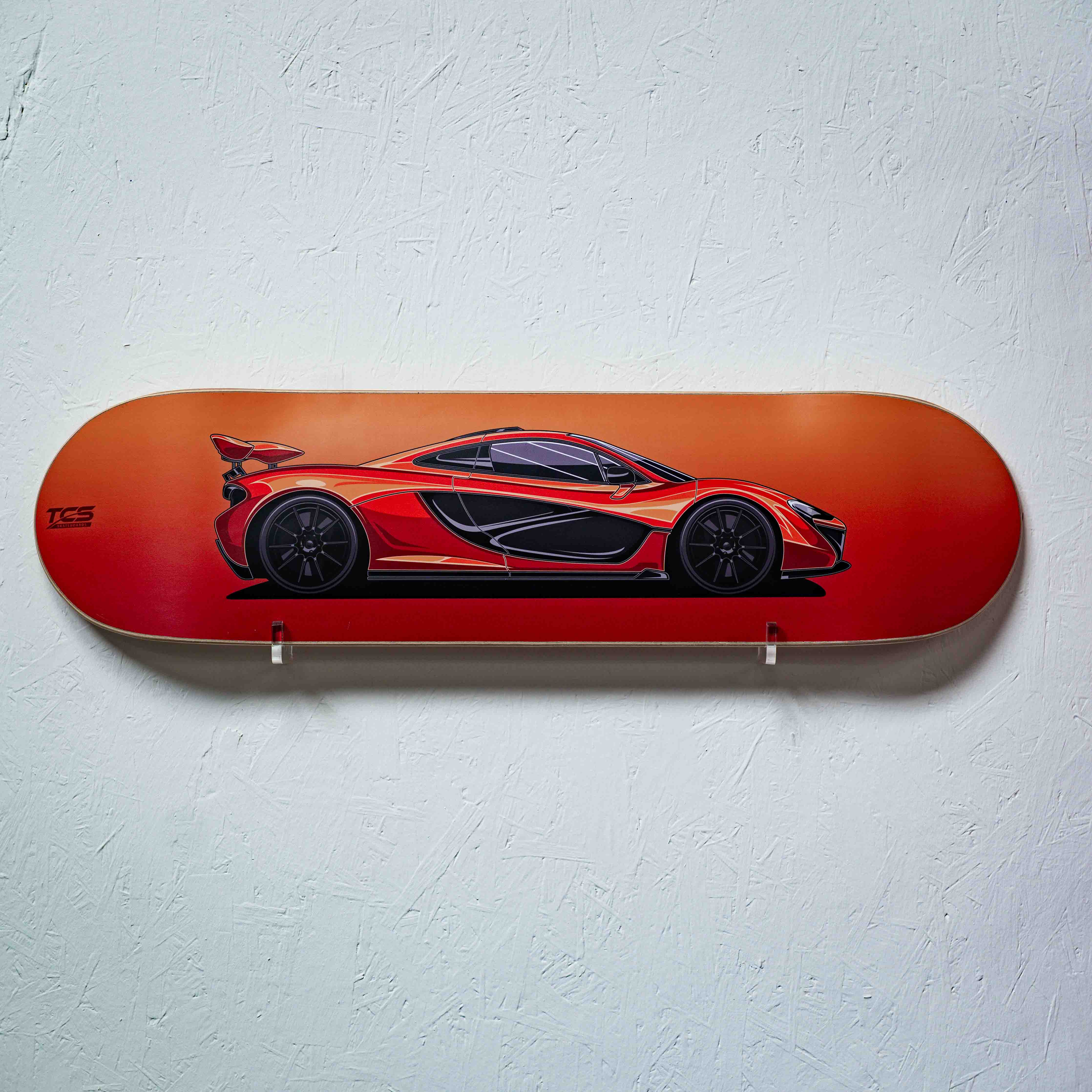 McLaren P1 Skate Deck Wall Art