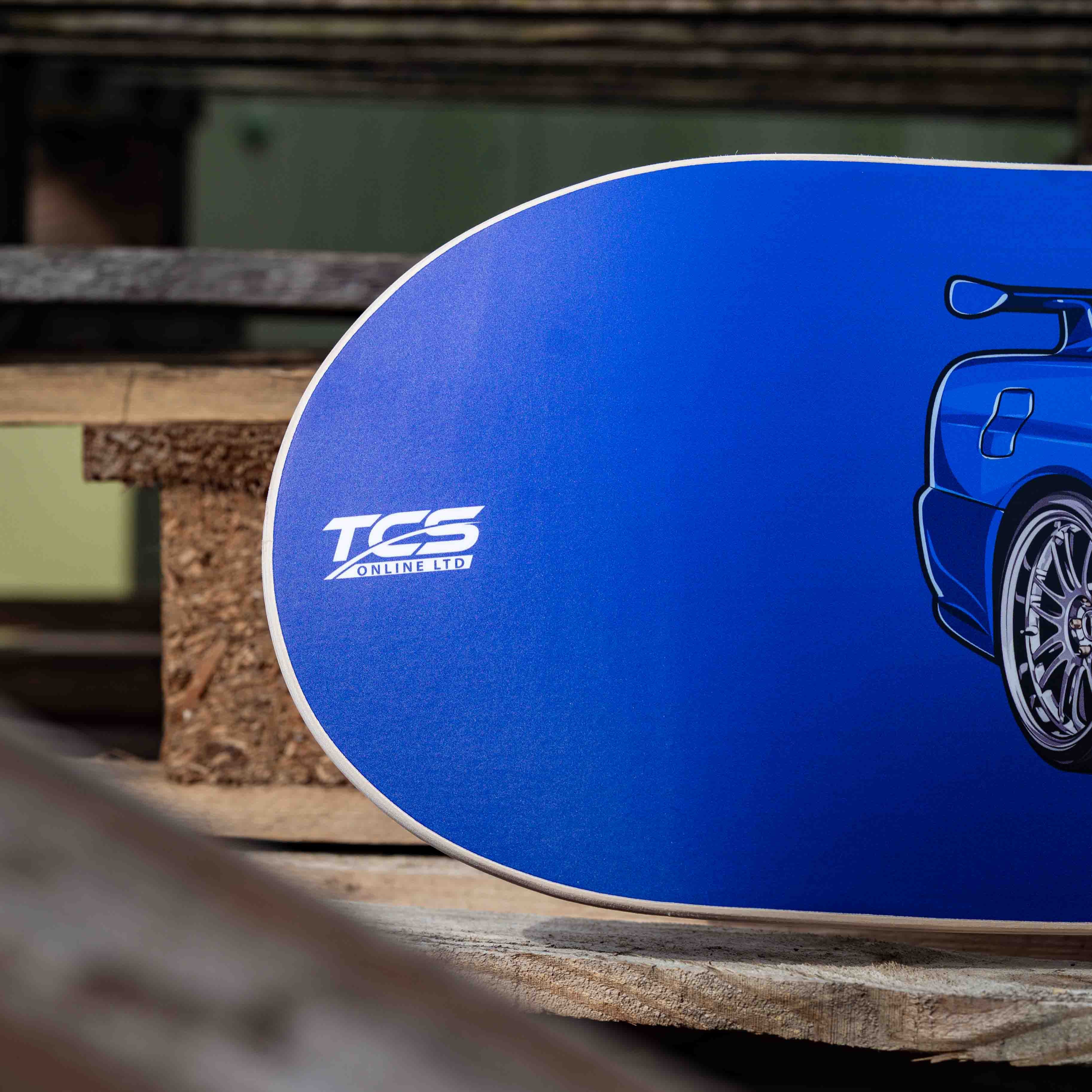 Paul Walker's R34 Skyline GT-R Skate Deck Wall Art