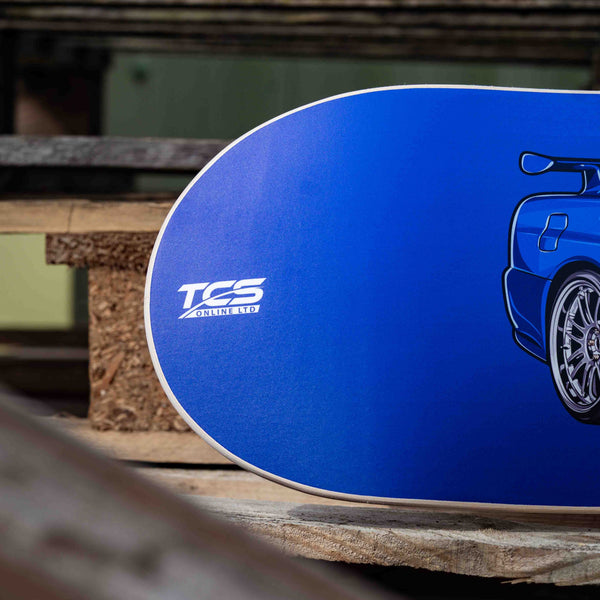 Paul Walker's R34 Skyline GT-R Skate Deck Wall Art