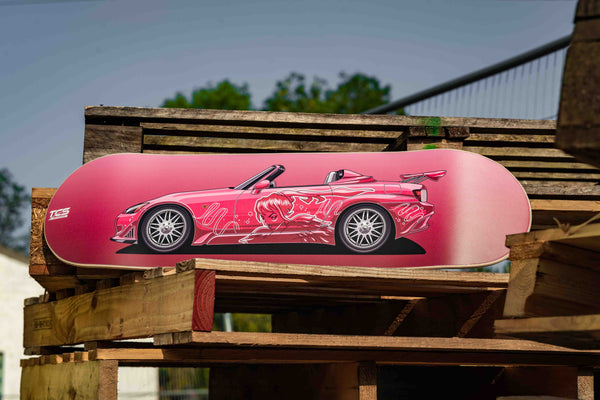 Suki's 2 Fast and 2 Furious inspired Skate Deck Wall Art
