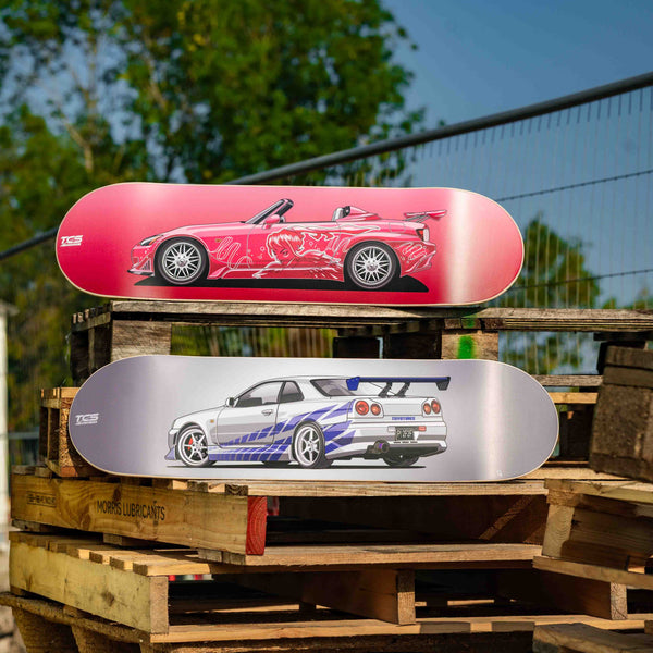 Suki's 2 Fast and 2 Furious inspired Skate Deck Wall Art