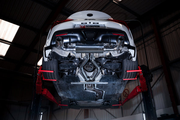 Scorpion Supra A90 (Inc GR) 3.0T GPF Model Non-Res GPF Back Valved