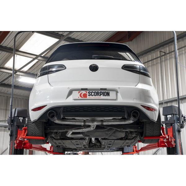Volkswagen Golf MK7 GTD Scorpion Exhaust - Requires GTI Diffuser