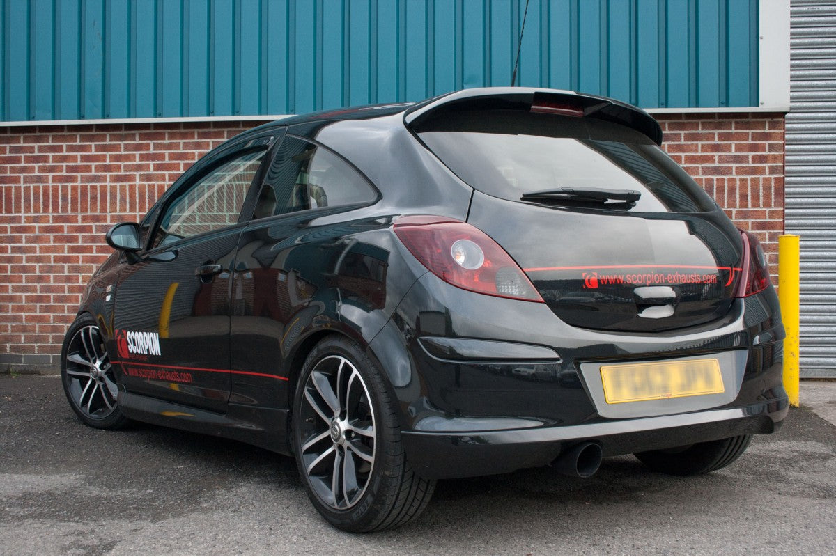 Scorpion Vauxhall Corsa D 1.4T Black Edition (2012-15) Exhausts