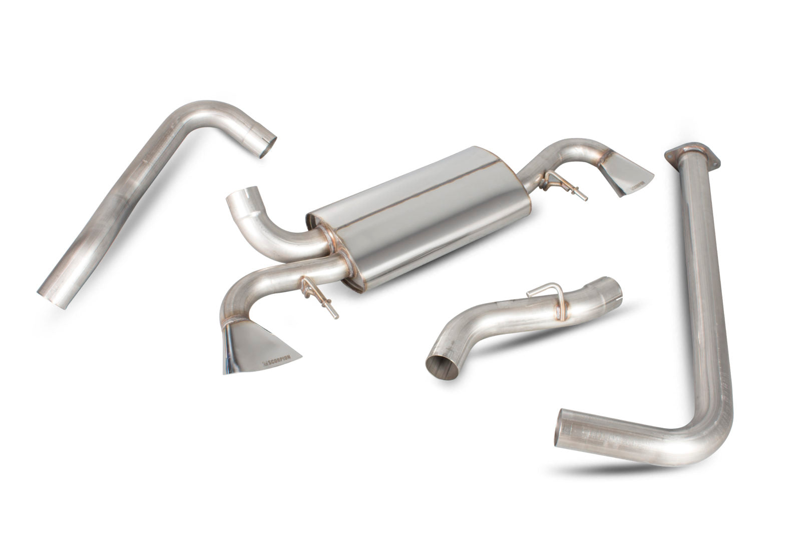 Scorpion Vauxhall Astra J VXR Non-GPF Model (2012-16) Secondary Cat-Back Exhaust
