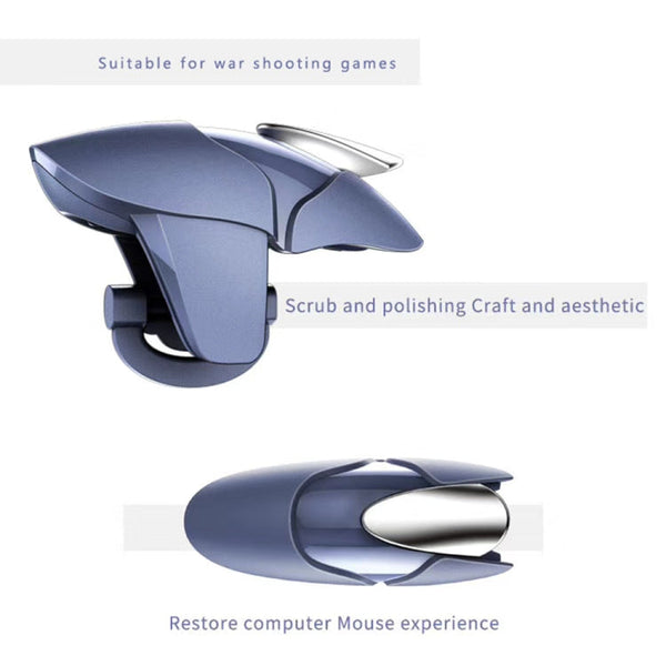 Blue Shark Shark Eat Chicken Game Auxiliary Handle, Blue