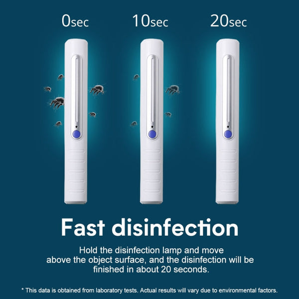 Portable Handheld 3W UV Germicidal Disinfection Lamp Personal Car Travel UV Fast Disinfection Stick
