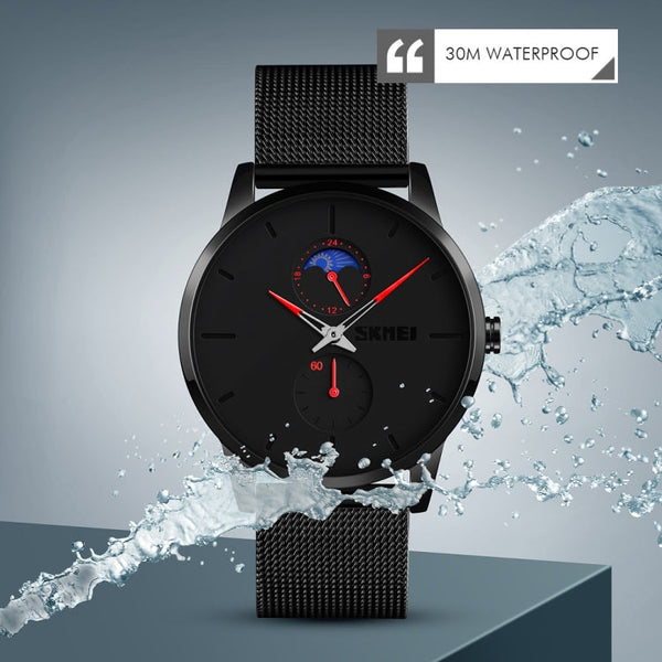 Skmei 9208 Men Quartz Watch Casual Simple Business Sports Watch for Men