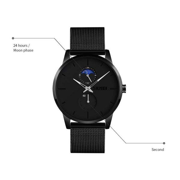 Skmei 9208 Men Quartz Watch Casual Simple Business Sports Watch for Men