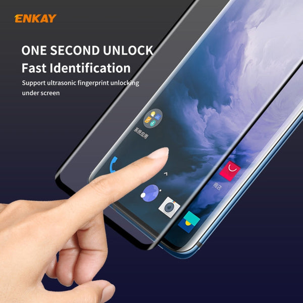 ENKAY Hat-Prince 0.26mm 9H 3D Full Glue Explosion-proof Full Screen Curved Heat Bending Tempered Glass Film