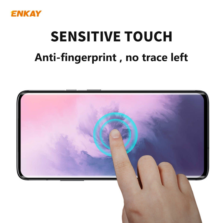 ENKAY Hat-Prince 0.26mm 9H 3D Full Glue Explosion-proof Full Screen Curved Heat Bending Tempered Glass Film
