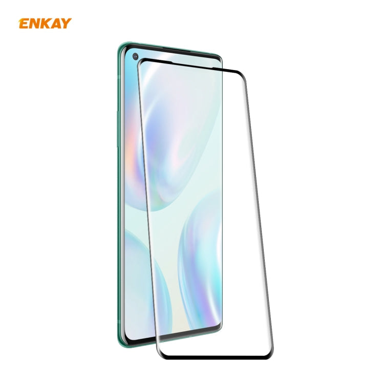 ENKAY Hat-Prince 0.26mm 9H 3D Full Glue Explosion-proof Full Screen Curved Heat Bending Tempered Glass Film