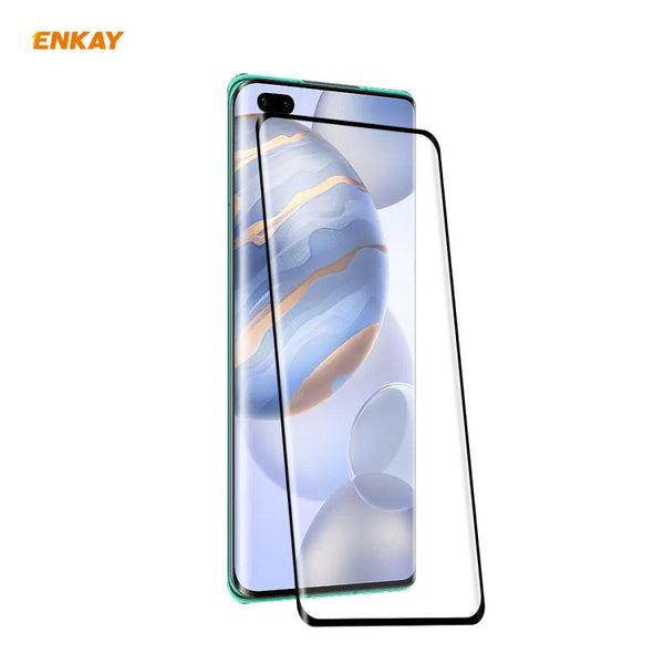 ENKAY Hat-Prince 0.26mm 9H 3D Full Glue Explosion-proof Full Screen Curved Heat Bending Tempered Glass Film