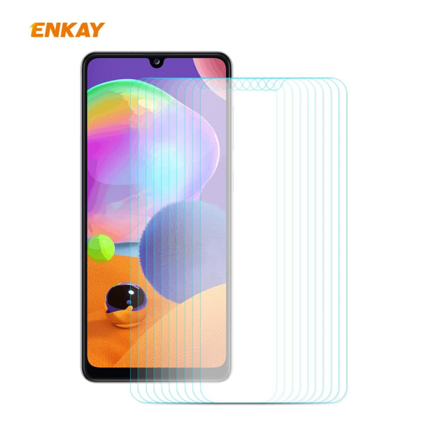 10 PCS ENKAY Hat-Prince 0.26mm 9H 2.5D Curved Edge Tempered Glass Film, For Samsung Galaxy A01, For Samsung Galaxy A10s, For Samsung Galaxy A11 / Galaxy M11, For Samsung Galaxy A21, For Samsung Galaxy A21s, For Samsung Galaxy A31                       ...