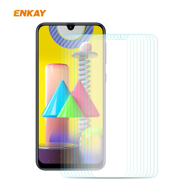 10 PCS ENKAY Hat-Prince 0.26mm 9H 2.5D Curved Edge Tempered Glass Film, For Samsung Galaxy A01, For Samsung Galaxy A10s, For Samsung Galaxy A11 / Galaxy M11, For Samsung Galaxy A21, For Samsung Galaxy A21s, For Samsung Galaxy A31                       ...