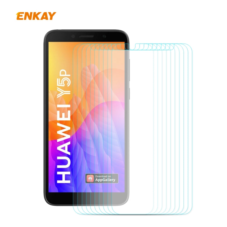 10 PCS ENKAY Hat-Prince 0.26mm 9H 2.5D Curved Edge Tempered Glass Film