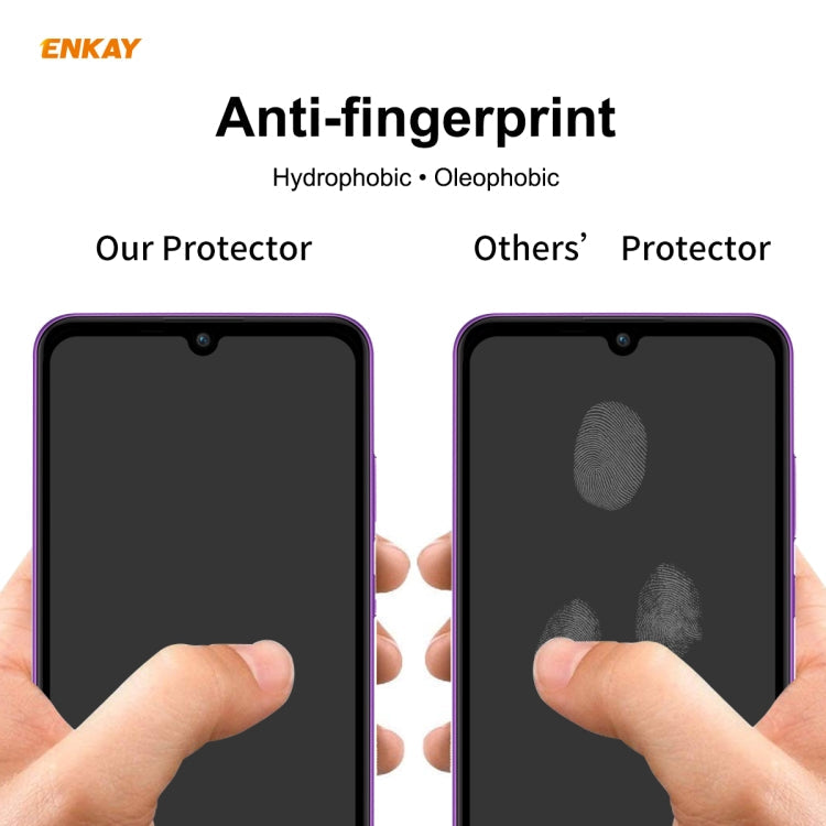 2 PCS ENKAY Hat-Prince Full Glue 0.26mm 9H 2.5D Tempered Glass Full Coverage Film, For Galaxy A01 2 PCS, For  Galaxy A11 / M11 2 PCS, For Galaxy A21s 2pcs, For Galaxy A31 2 PCS